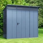 H&ouml;rmann Ecostar Metall-ger&auml;tehaus Elegant Mit Pultdach Typ 1, 248 X 153 Cm,