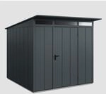 H&ouml;rmann Ecostar Metall-ger&auml;tehaus Elegant Mit Pultdach Typ 2, 248 X 283 Cm,