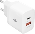 Targus Hyperjuice Netzteil / Stromversorgung 20 W, 18 W Usb-c&reg;, Usb-a Wei&szlig;