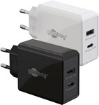 Goobay - Usb-c&trade; Pd Dual-schnellladeger&auml;t (30 W) Wei&szlig;, 1x Usb-c&trade;-anschluss
