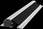 Athmer - Fingersch.rollo Nr-25 L.1925mm Bg Silberf.rollo Schwarz -...