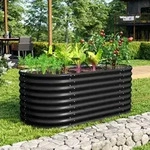 Vitavia Hochbeet "terra 630", Schwarz, 63 Cm, Modell "basic"