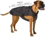 Steppmantel F&uuml;r Hunde - Rot - 33 Cm - Fashion Dog