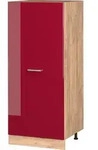 Vicco - Hochschrank R-line, Bordeaux Hochglanz, 60 Cm