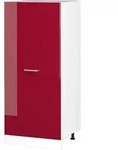Hochschrank R-line, Bordeaux Hochglanz, 60 Cm, Vicco