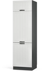 Vicco - K&uuml;hlumbauschrank Fame-line, Wei&szlig; Landhaus, 60 Cm