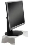 Bakkerelkhuizen Q-riser 90 Monitorst&auml;nder Transparent