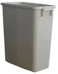 Abfall- U.wertstoffsammler 60l H590xb285xt555mm Pe Grau Graf