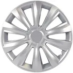Radzierblende Delta 40 Cm (16 Zoll) Silber 1 St&uuml;ck Radkappe - Cartrend