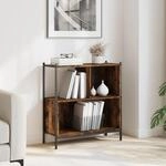 B&uuml;cherregal R&auml;uchereiche 72x28x77,5 Cm Holzwerkstoff Vidaxl