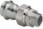 Viega - Verschraubung Mit Sc Sanpress Inox 2365 In 42mm X R1 1/2 Edelstahl,...