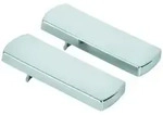 Grohe Abdeckkappe 10075, F&uuml;r Grohtherm 2000 Nach 2006, 2 St&uuml;ck, Chrom