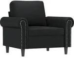 Sessel Schwarz 60 Cm Kunstleder Vidaxl