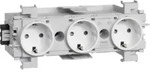 Hager Steckdose 3-fach Wago Frontrast. Vw Gs30019016