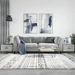 Vidaxl Coffee Tables 2 Pcs Grey Sonoma 50x50x40 Cm Engineered Wood