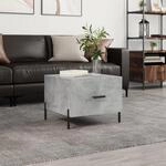 Couchtisch Betongrau 50x50x40 Cm Holzwerkstoff Vidaxl