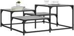 Couchtisch Grau Sonoma 87,5x87,5x40 Cm Holzwerkstoff Vidaxl