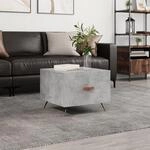 Couchtisch Betongrau 50x50x40 Cm Holzwerkstoff Vidaxl