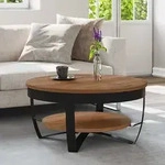 Couchtisch 65x65x32 Cm Massivholz Akazie - Vidaxl