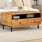 Couchtisch 80x54x40 Cm Massivholz Akazie - Vidaxl