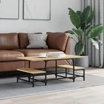 Couchtisch Sonoma-eiche 100x50,5x40 Cm Holzwerkstoff Vidaxl