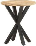 Beistelltisch 48x48x56 Cm Mango Massivholz Vidaxl