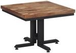 Couchtisch 55x55x40 Cm Recyceltes Massivholz Teak Vidaxl