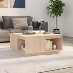 Couchtisch 80x81x36,5 Cm Massivholz Kiefer - Vidaxl