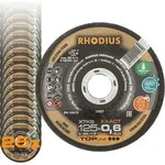Rhodius Xtk6 Exact, 25 St&uuml;ck, 125 X 0,6 Mm, Trennscheibe