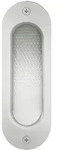 Fsb - Schiebet&uuml;rmuschel 42 4212 Aluminium F1 / Naturfarbig Oval Blind L&auml;nge 120 Mm