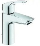 Waschtischmischer Grohe Eurosmart S-size, Ausladung 109 Mm, Mit Versenkbarer Kette,