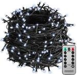 Lichterkette Au&szlig;en 200x 400x 600x Led Mit Fernbedienung Timer 8 Leuchtmodi Dimmbar