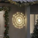 Weihnachtsbeleuchtungen Feuerwerk 4 Stk. 140 Leds Warmwei&szlig; 17cm Vidaxl