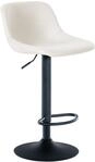 Barhocker Loft Creme Kunstleder