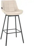 Barhocker Weston Schwenkbar Creme Kunstleder