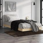 Bettgestell Ohne Matratze Sonoma-eiche 100x200 Cm Holzwerkstoff Vidaxl