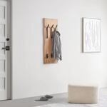 M&ouml;max Wandgarderobe Rivera 6 Schwarz/akaziefarben