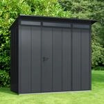H&ouml;rmann Ecostar Metall-ger&auml;tehaus Elegant Mit Pultdach Typ 1, 248 X 153 Cm,