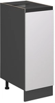 Apothekerunterschrank R-line, Wei&szlig;, 30 Cm J-shape, Ohne Arbeitsplatte Vicco