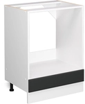 Vicco - Herdumbauschrank R-line, Anthrazit Landhaus, 60 Cm Ohne Arbeitsplatte