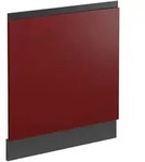Frontblende R-line, Rot, 59.6 Cm J-shape, Ohne Arbeitsplatte, Vicco