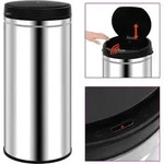 Automatischer Sensor-m&uuml;lleimer 80 L Edelstahl - Vidaxl