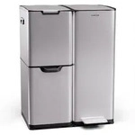 Klarstein Tiyo 3-in-1 M&uuml;lleimer - 60l K&uuml;chen-abfalleimer Mit Pedale &