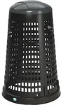 Var - Korbst&auml;nder D525xh880mmpp Schwarz Deckel Grau F.120l S&auml;cke