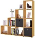 Ebuy24 - Holz Treppenregal Regal 10 F&auml;cher Napoli