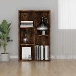 B&uuml;cherregal/sideboard R&auml;uchereiche 50x25x80 Cm Holzwerkstoff Vidaxl