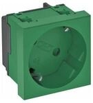 Obo Bettermann Steckdose 33&deg;, 1-fach Schutzkontakt 250v, 10/16a Polycarbonat