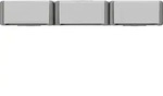 Aufputz-schuko-steckdose, Waagerecht, Ip44 - 3-fach