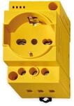 Finder Steckdose 7u.00.8.230.0012 Gelb Mit Led