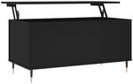 Couchtisch Schwarz 90x44,5x45 Cm Holzwerkstoff - Vidaxl